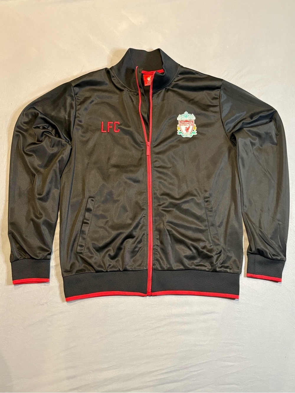 Liverpool FC Track Jacket Soccer Full Zip